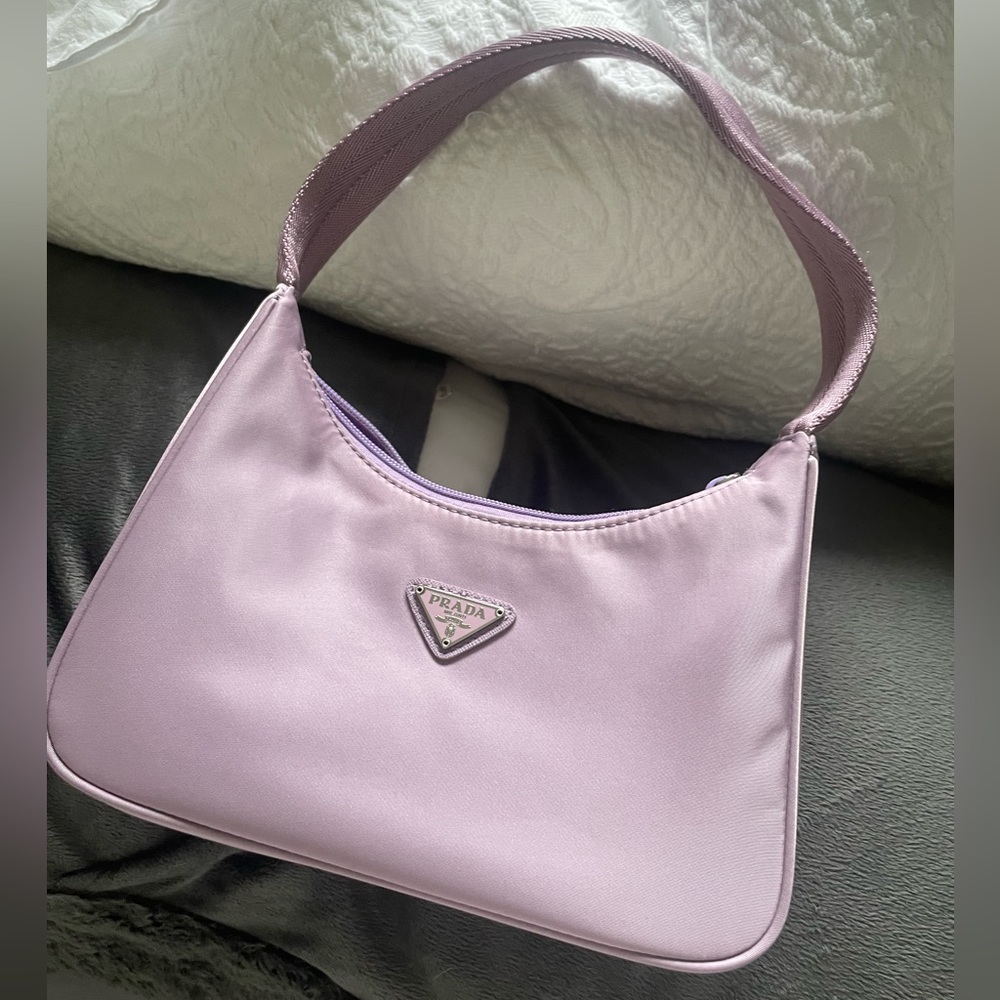 COPY - Prada logo-plaque mini bag
